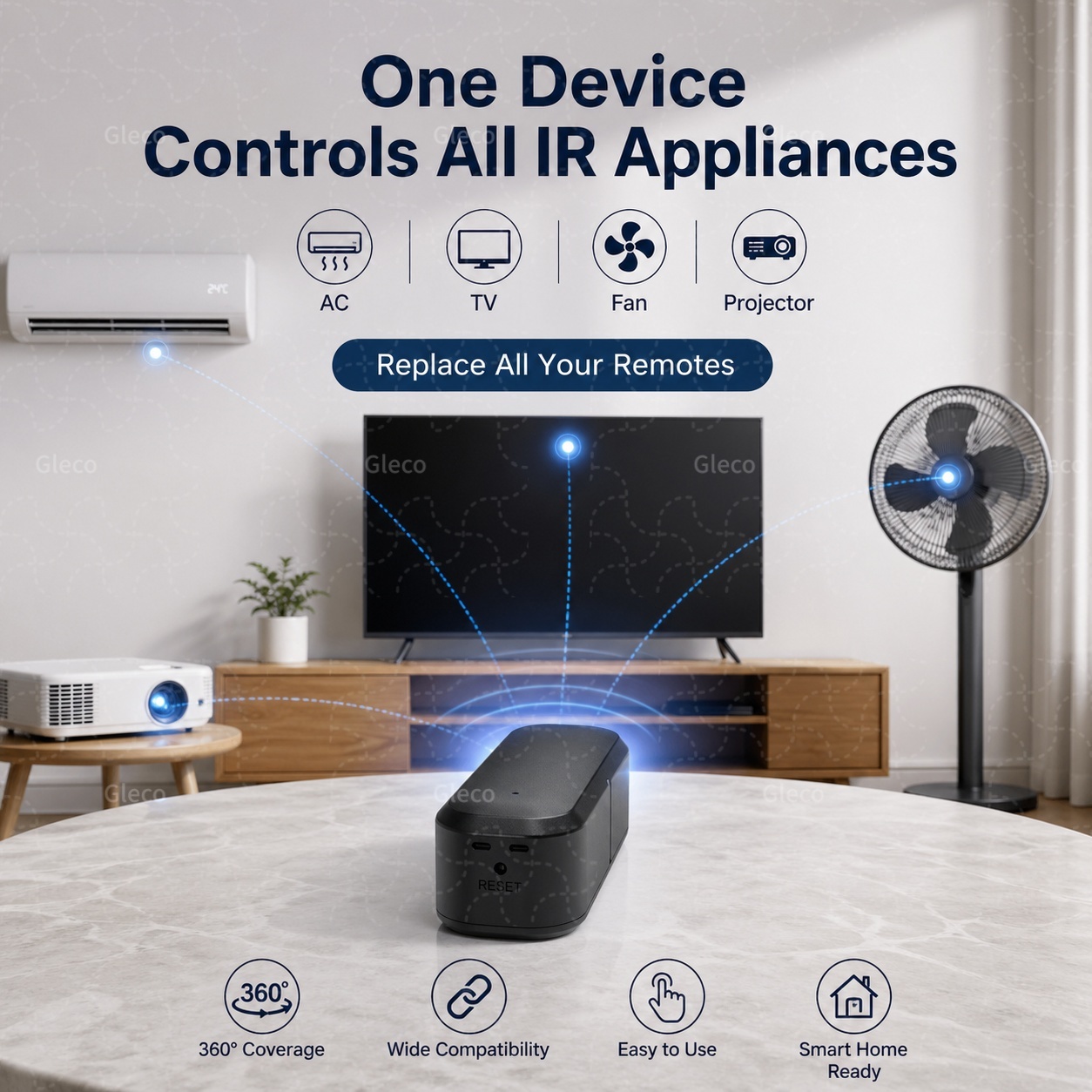ซิกบีสมาร์ท IR รีโมทคอนโทรลอิน - Ir Blaster Universal บทวิจารณ์และราคา