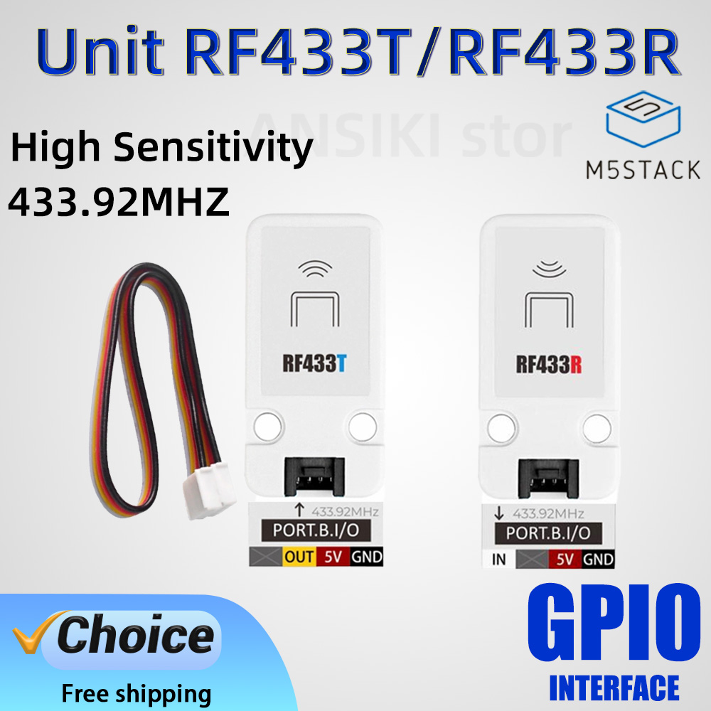 ชุดระบบ IoT M5Stack Unit RF433 - Home Automation Tutorial บทวิจารณ์และราคา